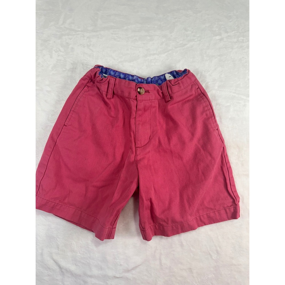 J. Bailey‎ Chino Shorts 6 Adjustable Waist Cotton Boys Salmon preppy summer